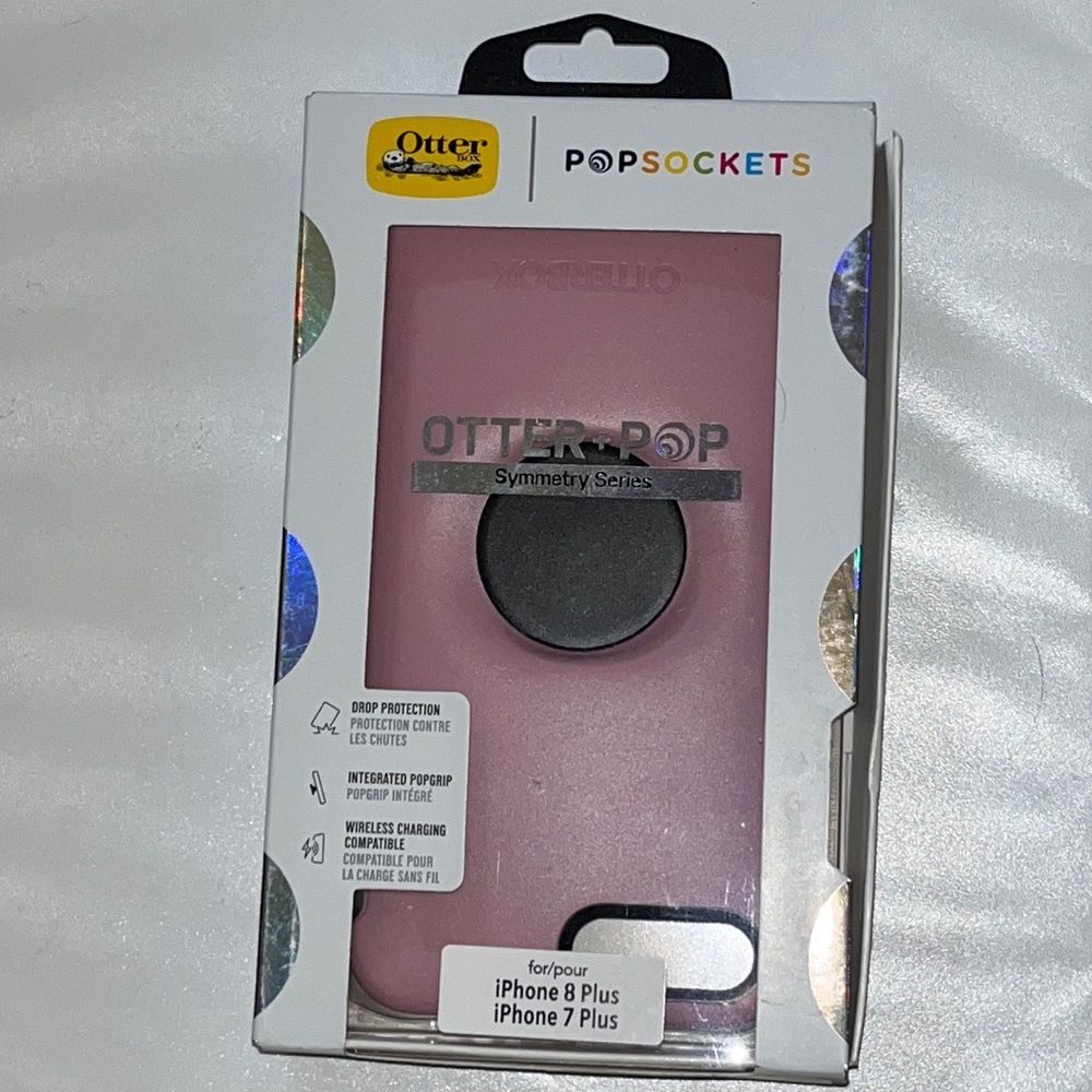 OTTERBOX POPSOCKETS Symmetry iPhone 8 Plus 7 Plus Case Cover